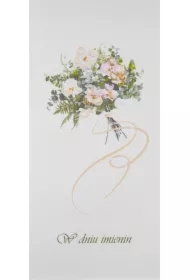 Karnet Imieniny I 11 - Bukiet jasny