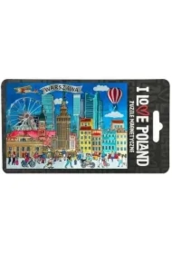 Magnes puzzle Warszawa ILP-MAG-PUZZ-WAR-03
