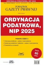 Ordynacja podatkowa, NIP 2025