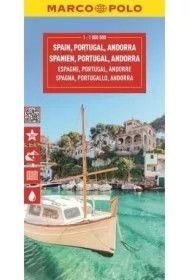 Mapa drogowa Hiszpania, Portugalia 1:1 000 000