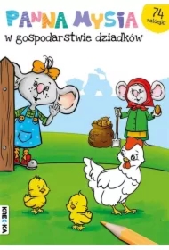 Panna Mysia u dziadków w gospodarstwie