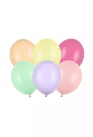 Balony Strong pastelowe