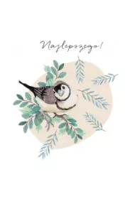 Karnet Swarovski kwadrat CL4503_PO Najlepszego!