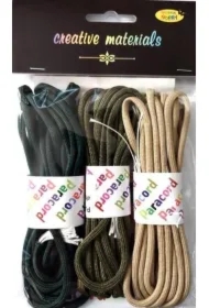 Zestaw paracord 2,8mb 3 kolory