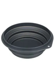 Miska podróżna, silikonowa, składana, śr.22 cm