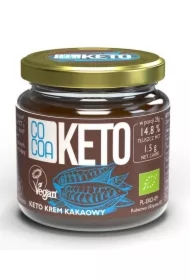 Krem kakaowy keto z olejem mct