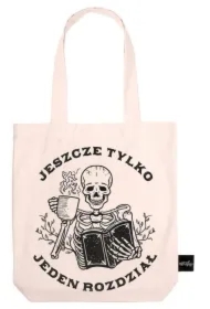Torba bawełniana ecru Jeszcze tylko jeden rozdział