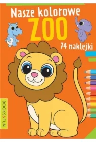 Nasze kolorowe zoo z naklejkami