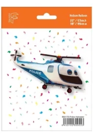 Balon foliowy Helikopter Policyjny