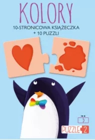Kolory (książeczka + 10 puzzli)