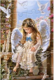 Puzzlowa kartka pocztowa Tender Love CASTOR