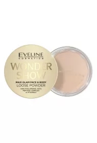 Wonder Show Maxi Glam Face & Body puder sypki rozświetlający do twarzy i ciała
