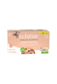 C&B, karma mokra dla kotów, tuńczyk z łososiem w galarecie, multipak puszka