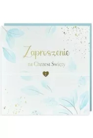 Zaproszenie Chrzest