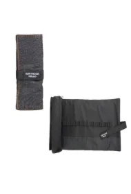 Piórnik zwijane Jeans czarny