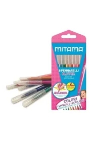 Pisaki brokatowe 8 kolorów