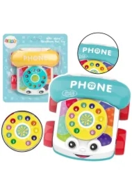 Telefon na kółkach do ciągnięcia kolorowy