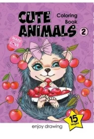 Kolorowanka A5 15 obrazków Słodkie zwierzaki 2