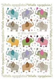 Kartka okolicznościowa Urodziny