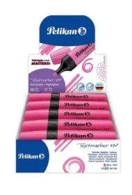 Zakreślacz 490 różowy (10 szt)