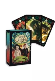 Good Omens Tarot, karty do wróżenia, zestaw z przewodnikiem