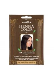 Henna Color ziołowa odżywka koloryzująca z naturalnej henny 19 Czarna Czekolada
