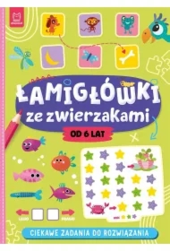 Łamigłówki ze zwierzakami. Ciekawe zadania do...