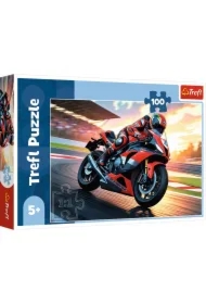 Puzzle 100 el. Szybki motocykl