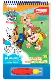 Psi Patrol. Wodne kolorowanie część 11. Pieski lubią się bawić