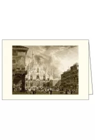 Karnet z kopertą ITW 015 Milano Piazza del Duomo 2