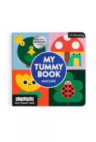 Mudpuppy Kartonowa kontrastowa dwustronna książeczka harmonijka Natura