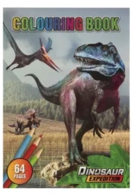 Kolorowanka Dinozaur A4/64K