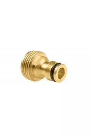 Brass przyłącze na kran 3/4"mosiężne gw.zew. karta