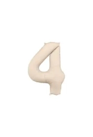 Balon foliowy 4 86cm jasny beż