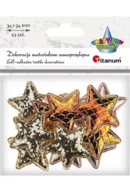 Dekoracje samoprzylepne gwiazdki