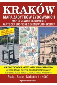 Plan miasta &bdquo;Kraków &ndash; Mapa Zabytków Żydowskich&rdquo;