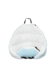 Przenośny fotelik samochodowy, dla psa, niebieski, 60x50x50cm