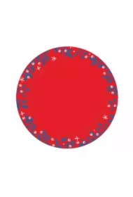 Talerzyki papierowe Let Snow