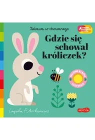 Gdzie się schował króliczek? Akademia Mądrego Dziecka. Zabawa w chowanego