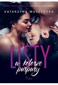 Listy w kolorze purpury