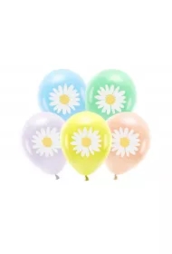 Balony Eco Stokrotki mix