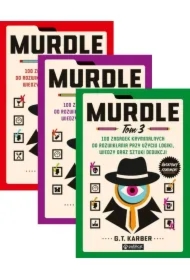 Pakiet Murdle. 100 zagadek kryminalnych do rozwikłania przy użyciu logiki, wiedzy oraz sztuki dedukcji. Tomy 1-3