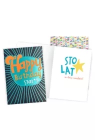 Karnet Urodziny męskie