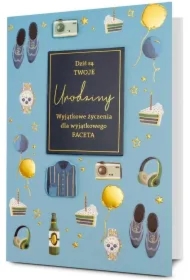 Karnet Urodziny męskie
