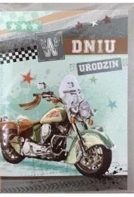 Karnet urodziny B6 Premium 58 + koperta