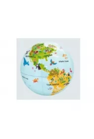 Dmuchany globus piłka 30 cm - Małe Zwierzęta Natury, piłka