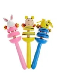 Grzechotka drewniana