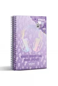 Notatnik A5 DJ Alana zapachowy z naklejkami WOW00144