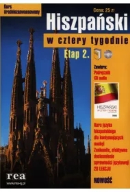 W 4  tygodnie ETAP 2 hiszpański (CD Gratis) REA