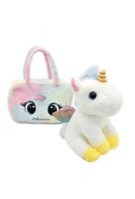 Pluszowa maskotka Jednorożec z torebką